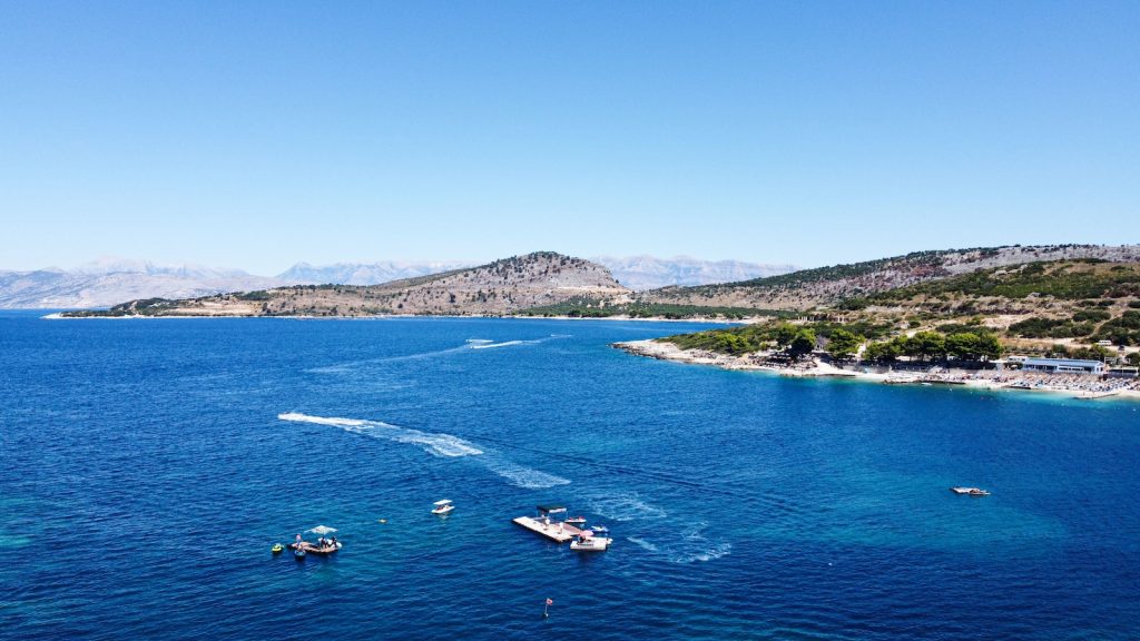 Travelling the Albanian Coast line Travelling the Albanian Coast line